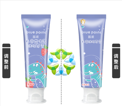 BLUE POINT children‘s toothpaste/BLUE POINT детская зубная паста 60г